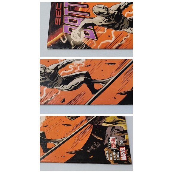 Secret Wars Battleworld #4 Marvel Comics 2015 VF Cover A Silver Surfer Galactus - Picture 10 of 16